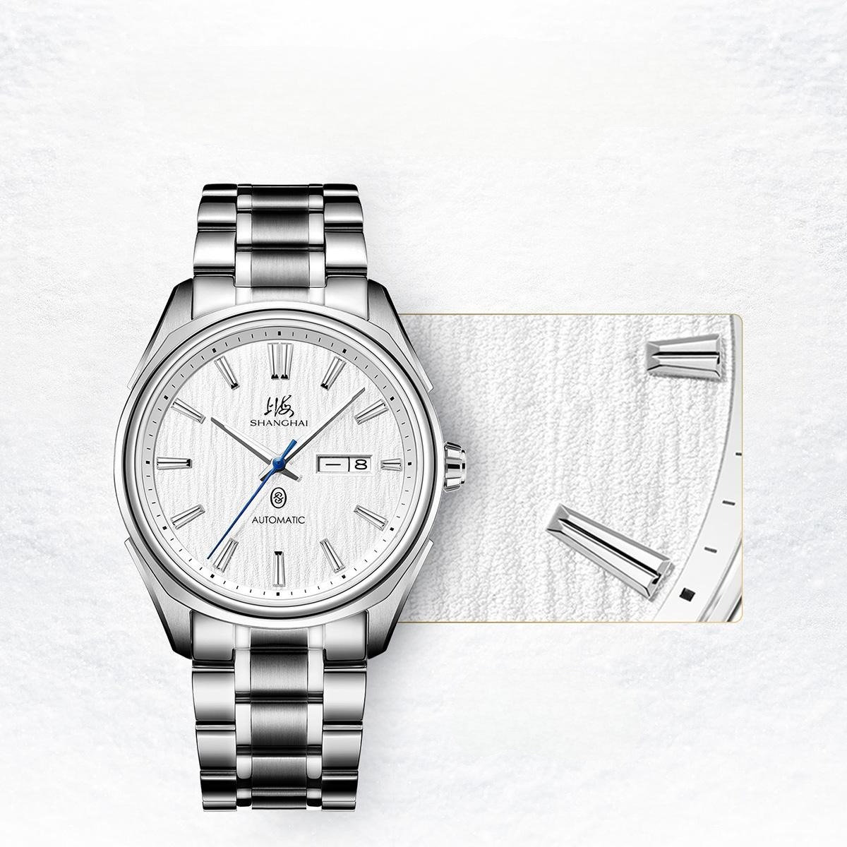 Shanghai Day-Date Automatic Wa - Paper Weight Crystal recension och pris