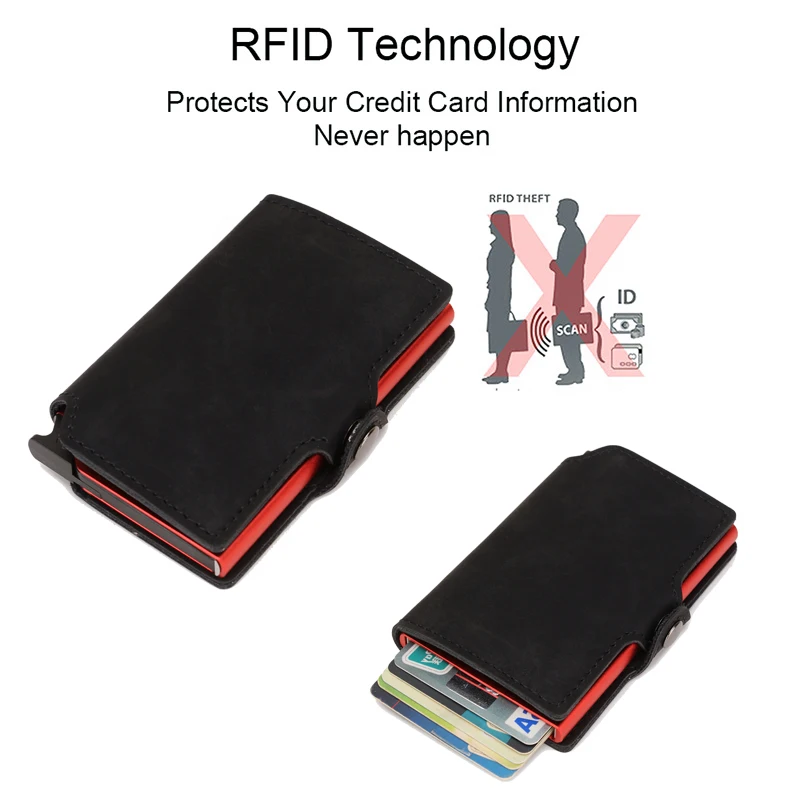 Slim Business Card Holder Men  - Index Card Holder recension och pris