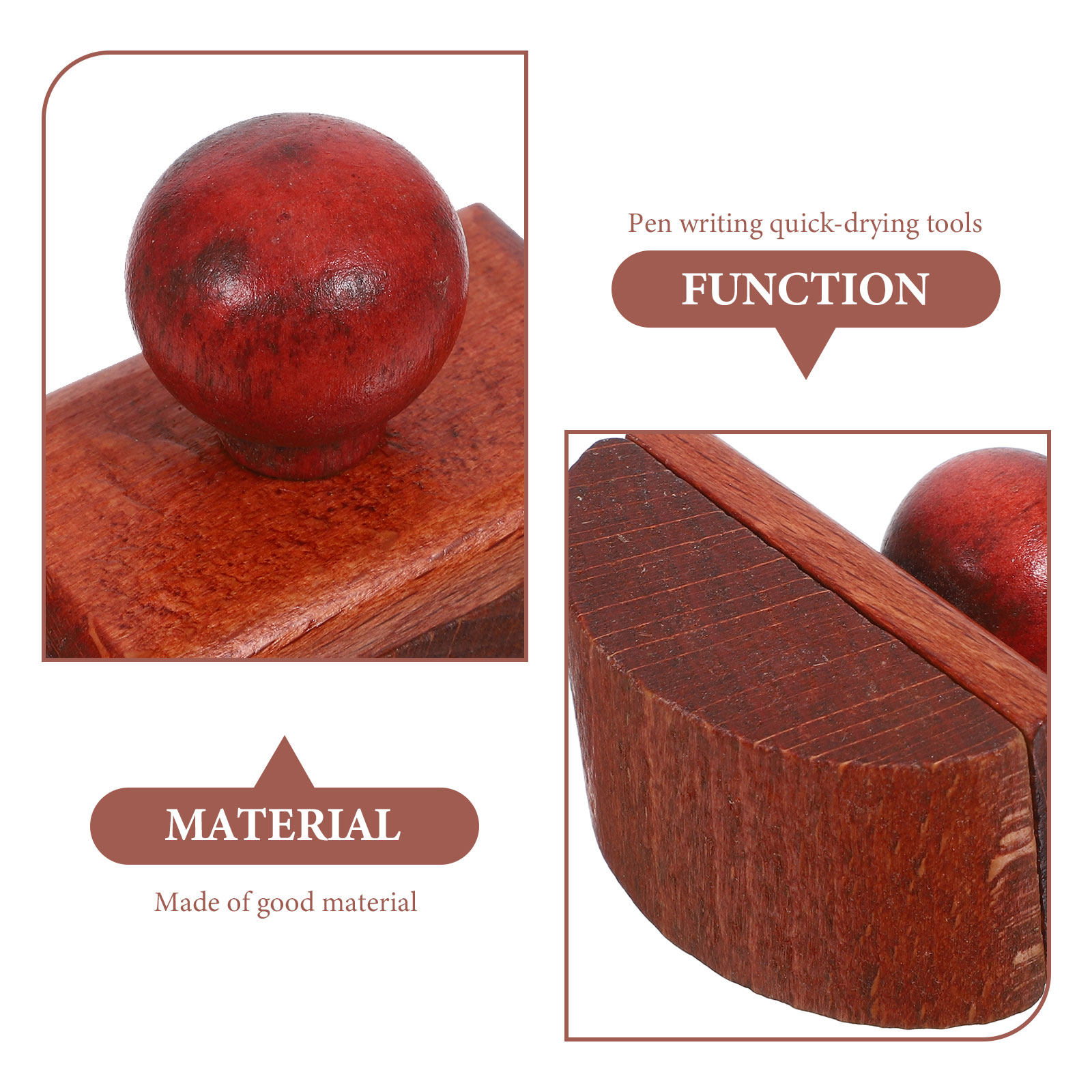 Wood Rocker Blotter Ink Quick  - Ink Blotter Paper recension och pris