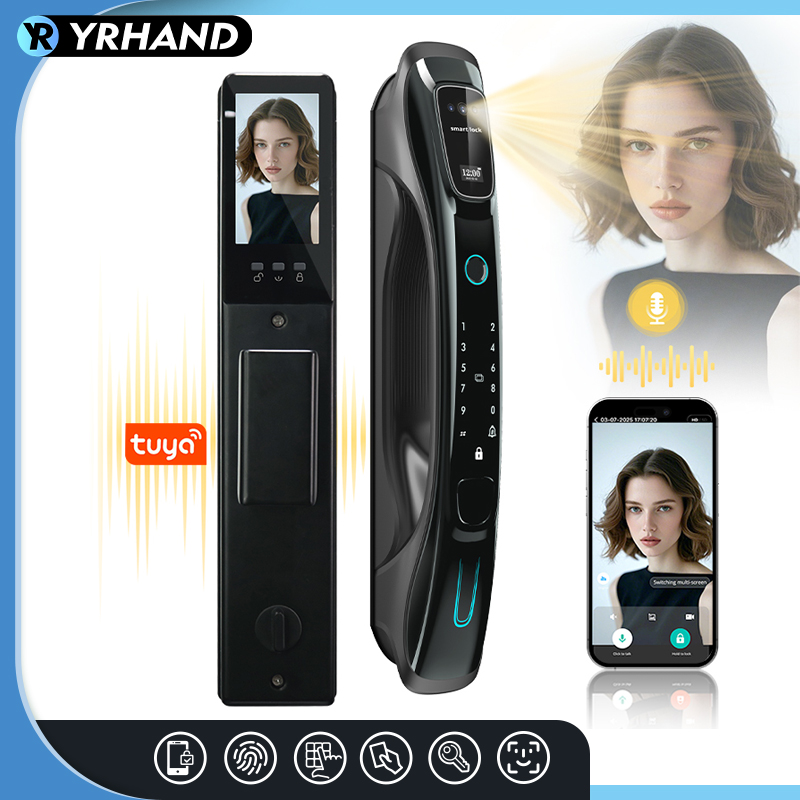 Smart Lock 3D Face Recognition - Letter Opener Brass recension och pris